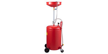 SucceBuy 20 Gallon Waste Oil Drain Tank Air Operated Drainer with Pressure Regulating Valve for Fluid Fuel Transfer Drainage