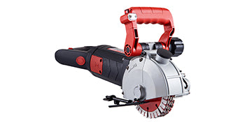 SucceBuy Max 4800W Wall Chaser Concrete Cutter Electric Laser Aiming Groove Slotting Machine 125mm Circular Saw Cutting Tool